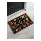 LC Waikiki Karışık Hello Yazı Baskılı Kapı Önü Paspası 40x60 Cm (S6)