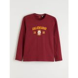 Lc Waıkıkı Kırmızı Bisiklet Yaka Galatasaray Baskılı Erkek Pijama Üst