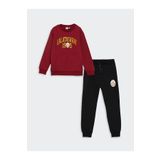 LC Waikiki Kirmizi Galatasaray Baskılı Erkek Çocuk Eşofman Takımı