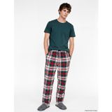 Lc Waıkıkı Kırmızı Regular Fit Ekose Erkek Pijama Alt