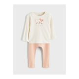 LC Waikiki Kız Bebek Sweatshirt ve Eşofman Altı