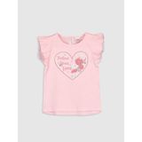 LC Waikiki Kız Bebek T-Shirt - 6 - 9 Ay - Pembe