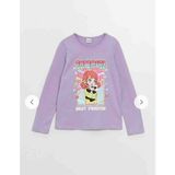 Lc Waikiki Kız Çocuk Tişört - 18-Mor - 5 - 6 Yaş