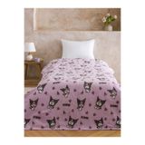 LC Waikiki Kuromi Baskılı Çocuk Battaniye, 150x220 cm, Karışık Renk