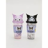 LC Waikiki Kuromi Baskılı Kız Çocuk Suluk 450 ml -SİYAH - suluk matara - Siyah