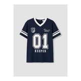 LC Waikiki Lacivert Harry Potter Baskılı Oversize Kadın Tişört