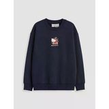 Lc Waıkıkı Lacivert Hello Kitty Baskılı Kız Çocuk Sweatshirt