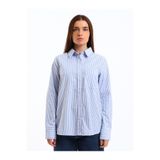 LC Waikiki Lacivert Loose Fit Kadın Gömlek