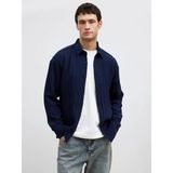 LC Waikiki Lacivert Regular Fit Çizgili Erkek Gömlek - XL