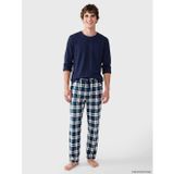 Lc Waıkıkı Lacivert Regular Fit Ekose Erkek Pijama Altı