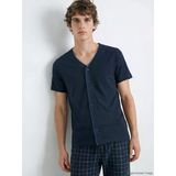 Lc Waıkıkı Lacivert Regular Fit Ekose Erkek Pijama Takım