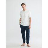 LC Waikiki Lc Waıkıkı Lacivert Standart Kalıp Ekose Desenli Erkek Pijama Alt