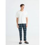 LC Waikiki Lc Waıkıkı Lacivert Standart Kalıp Ekose Erkek Pijama Altı