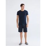 LC Waikiki Lc Waıkıkı Lacivert Standart Kalıp Erkek Pijama Alt Şort - XS