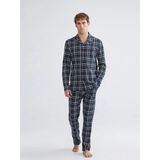 LC Waikiki Lc Waıkıkı Lacivert Standart Kalıp Erkek Pijama Takımı