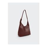 LC Waikiki LCW ACCESSORIES Bordo Deri Görünümlü Kadın Kol Çantası