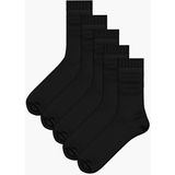 LC Waikiki Lcw Accessorıes Erkek Soket Çorap 5'li - Black - 43 - 45