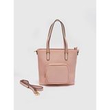 LC Waikiki Lcw Accessorıes Pudra Pembe Deri Görünümlü Kadın Kol Çantası