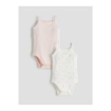 LC Waikiki LCW baby Baskılı Kız Bebek Çıtçıtlı Body 2'li