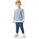 LC Waikiki Lcw Baby Beli Lastikli Basic Erkek Bebek Eşofman Alt - İndigo