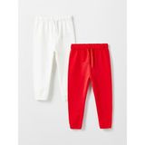 LC Waikiki Lcw Baby Beli Lastikli Basic Jogger Erkek Bebek Eşofman Alt 2'li - 1 - 2 Yaş - Kül Rengi