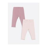 LC Waikiki LCW baby Beli Lastikli Basic Kız Bebek Tayt 2'li