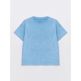 LC Waikiki Lcw Baby Bisiklet Yaka Baskılı Erkek Bebek Tişört - Mavi - 6 - 7 Yaş