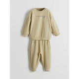 LC Waikiki Lcw Baby Bisiklet Yaka Erkek Bebek Sweatshirt ve Eşofman Alt 2'li - 18 m
