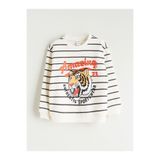 LC Waikiki LCW baby Bisiklet Yaka Erkek Bebek Sweatshirt