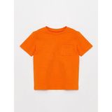 LC Waikiki Lcw Baby Bisiklet Yaka Kısa Kollu Erkek Bebek Tişört - 6 - 12 Ay - Orange