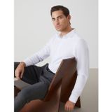 LC Waikiki LCW BUSINESS Beyaz Büyük Beden Slim Fit Uzun Kollu Oxford Erkek Gömlek