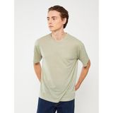 LC Waikiki Lcw Casual Bisiklet Yaka Kısa Kollu Penye Erkek Tişört - Green