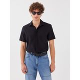 LC Waikiki Lcw Casual Regular Fit Kısa Kollu Poplin Erkek Gömlek - Siyah