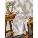LC Waikiki Lcw Eco Beyaz Nakışlı Banyo Havlusu 70 x 140 - 70 x 140 cm - Çok Renkli