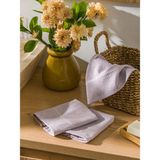 LC Waikiki Lcw Eco Mor Düz Pamuklu El Havlusu 3'lü 30 x 30 cm - 30 x 30 cm - Çok Renkli