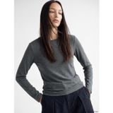 LC Waikiki LCW EVERYDAY Antrasit Bisiklet Yaka Kadın Body