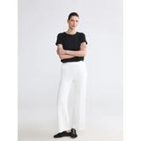 LC Waikiki Lcw Everyday Ekru Beli Lastikli Soft Touch Kadın Eşofman Altı - 2XL