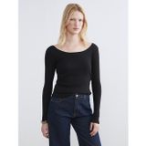LC Waikiki LCW EVERYDAY Siyah U Yaka Kuplu Kadın Body