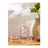 LC Waikiki LCW HOME Fiyonk Baskılı Cam Sürahi 700 ml (W5)