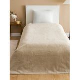 LC Waikiki Lcw Home Gri Tek Kişilik Battaniye 150 x 220 cm - Bej - 150 x 220 cm