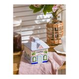 LC Waikiki LCW HOME Karışık Ev Görünümlü Seramik Saklama Kabı 11 Cm