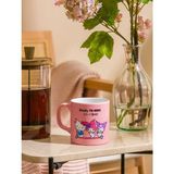 LC Waikiki Lcw Home Karışık Hello Kitty Baskılı Seramik Kupa 320 ml - Pembe