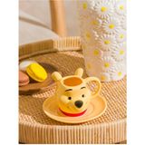 LC Waikiki Lcw Home Karışık Winnie The Pooh Baskılı Seramik Kahve Fincanı 100 ml - Sarı