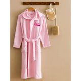 LC Waikiki Lcw Home Pembe Barbie Nakışlı Kadın Bornoz - L - XL