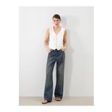 LC Waikiki LCW Jeans İndigo Baggy Fit Kadın Jean Pantolon