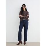 LC Waikiki Lcw Jeans Indigo Beli Kemerli Straight Fit Kadın Jean Pantolon