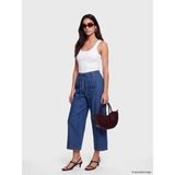 LC Waikiki Lcw Jeans Indigo Beli Lastikli Barrel Fit Kadın Jean Pantolon