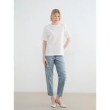 LC Waikiki Lcw Jeans Indigo Boyfriend Fit Kadın Yırtık Jean Pantolon