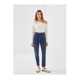 LC Waikiki LCW Jeans İndigo Mom Fit Kadın Jean Pantolon