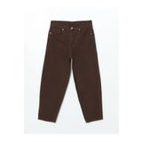 LC Waikiki LCW Jeans Kahverengi Balloon Fit Kadın Jean Pantolon
